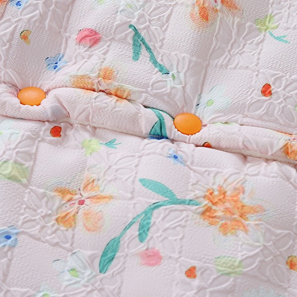 El nuevo Otoño e Invierno del bebé acolchado de algodón acolchado Chaqueta acolchada de algodón para niñas con flores chinas Abrigo acolchado de algodón para niños Chaqueta acolchada de algodón