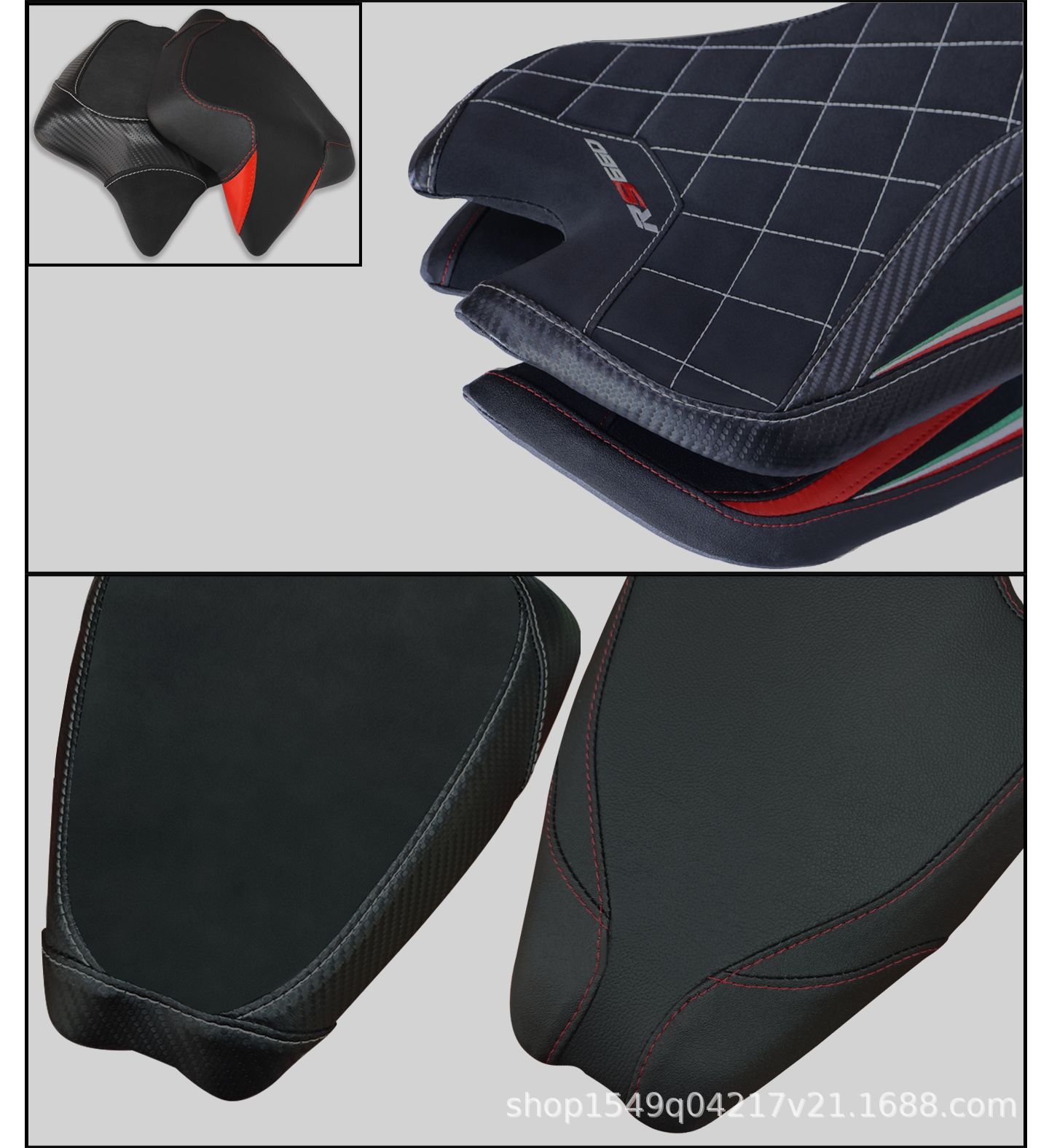 Suitable for Aprilia RS660, used for modifying and raising or lowering the front and rear seat cowl, model years 2020-2025