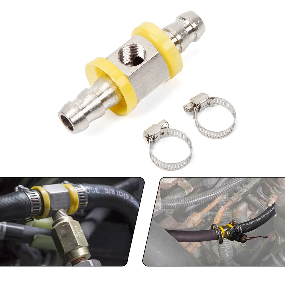 Трансграничная автомобильная модификация аксессуары 3/8 топливная труба датчик давления топлива типа T 1/2 зазубрины
