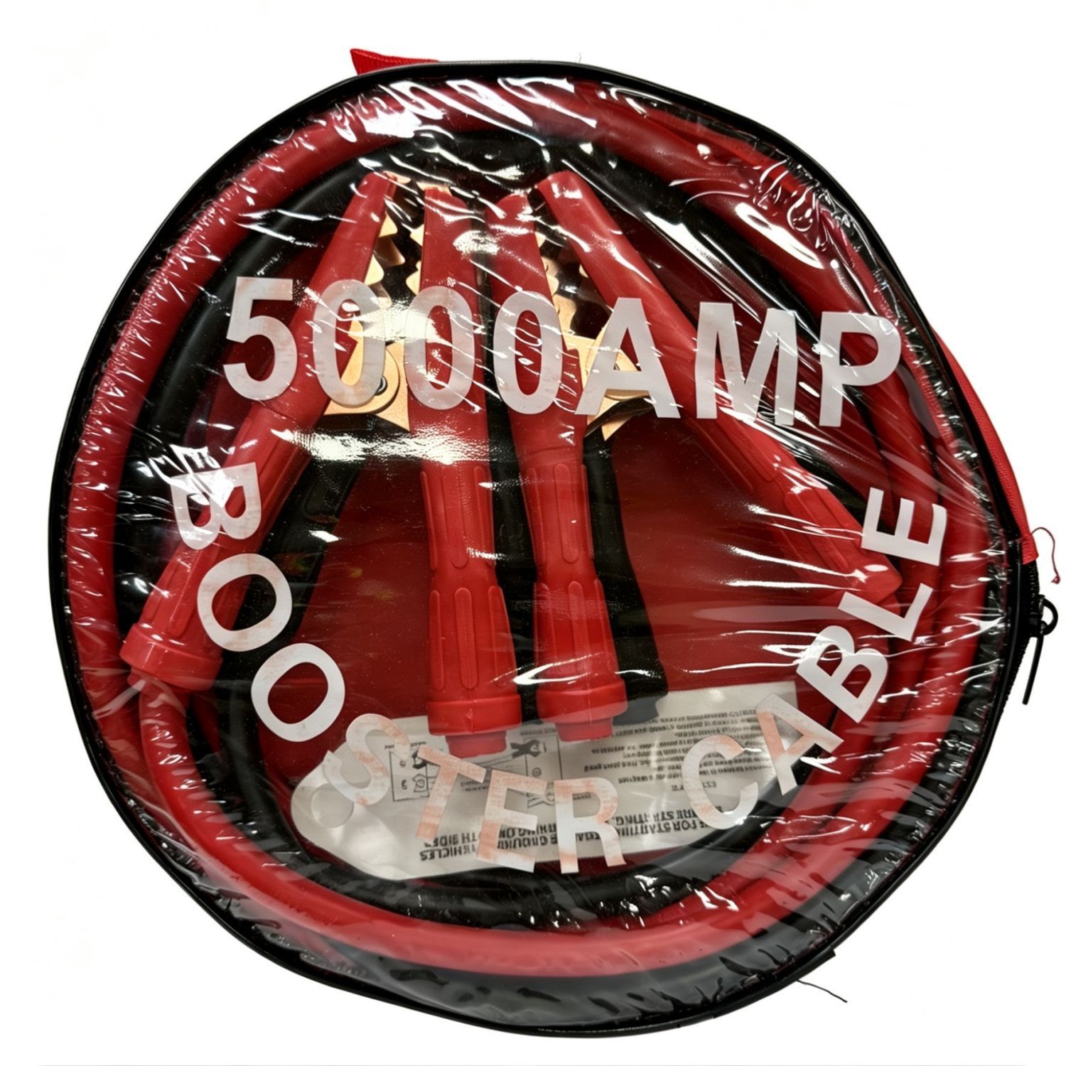 Car Jump Starter Cable 5000A Battery Cable Jumper Cable Battery Clamp Connection Cable Emergency Universal Use