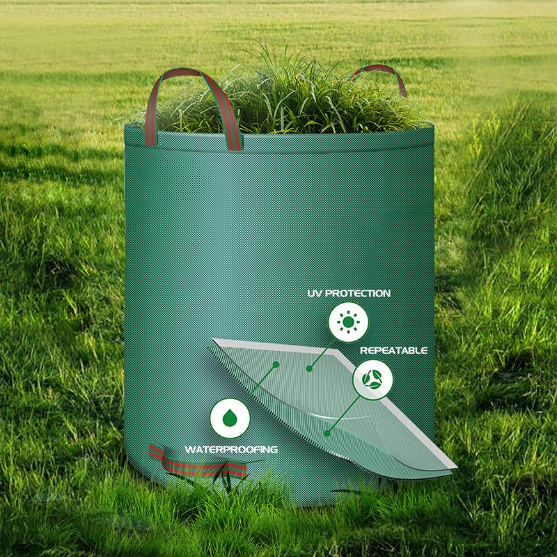 국경 간 정원 가방, 정원 잎 가방, 잡초 수집 쓰레기 봉투, 잎 가방, 잎 저장 봉투, 이사