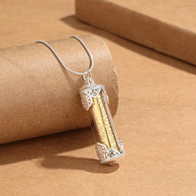 泰国特色吊坠蝴蝶元素佛牌八条经文项链抖音快手男女同款气质饰品