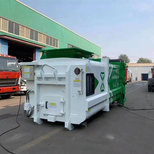 Catering industry kitchen garbage collection box wet and dry separation compression station 15 Square mobile equipment