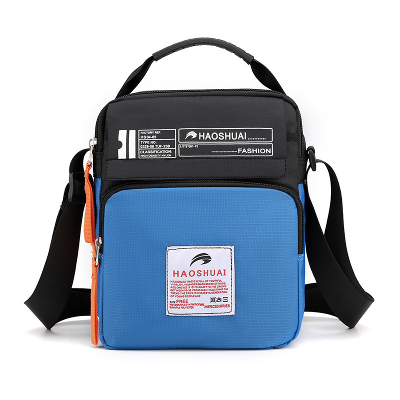 Transfronterizo nuevo hombre y mujer mensajero bolsa de hombro de ocio de moda bolsa de deporte al aire libre impermeable Satchel