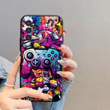 创意A90保护套S24钢化玻璃手机壳A54游戏手柄适用A16三星S25ULTRA