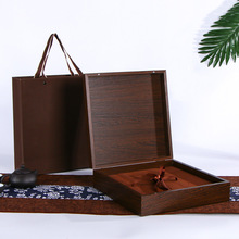 木质茶叶盒普洱茶礼盒通用礼品盒 鸡翅木通用木盒 厂家现货批发