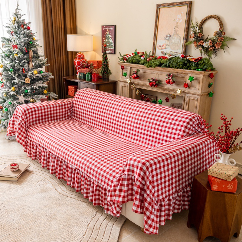 Style minimaliste européen, romantique français, housse de canapé extensible, résistante aux rayures, antidérapante, lavable et élastique, adaptée aux animaux de compagnie_voghion.com