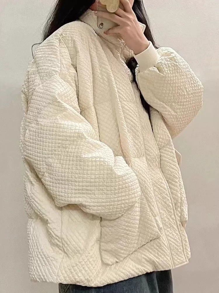 Winter down jacket, 2024 years, Korean style, oversize, increased thickness