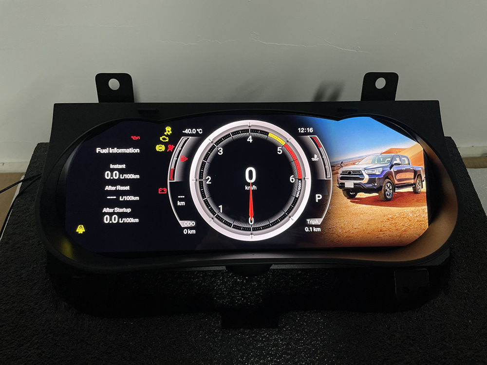 New Hilux 2016-2024 Hilux Revo Rocco Fortuner Lcd Instrument Cluster