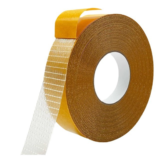 10-50MM 高粘度布基テープ 10m オフィスカーペット固定用跡が残らない両面テープ グリッド繊維テープ