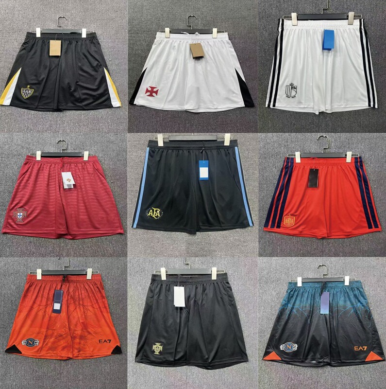2526 National Team Club Portugal Man L Spain Miami Belgium Football Training Shorts Wholesale