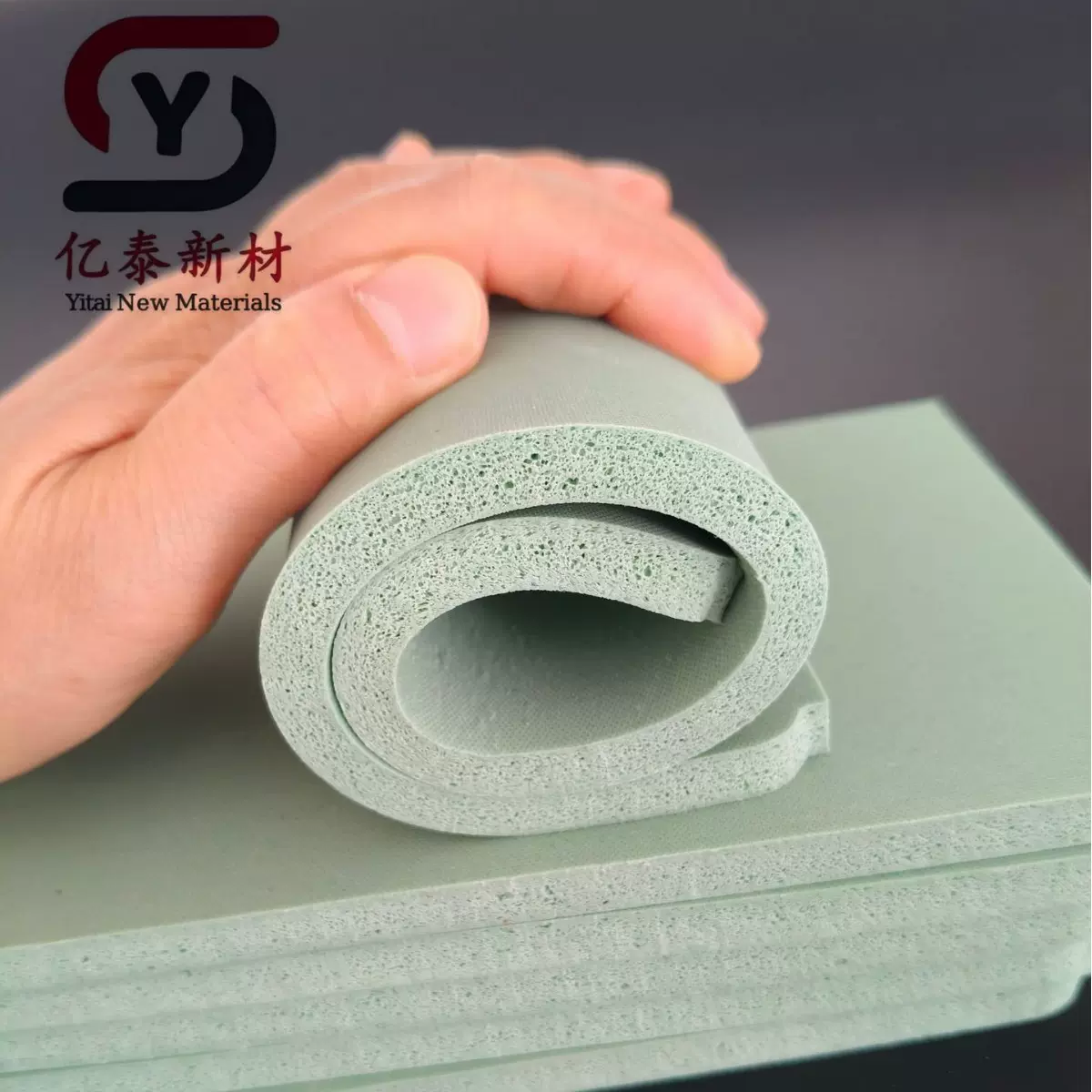 硅胶发泡板耐高温酸碱低密度硅胶皮烫画机热转印密封缓冲降噪防滑