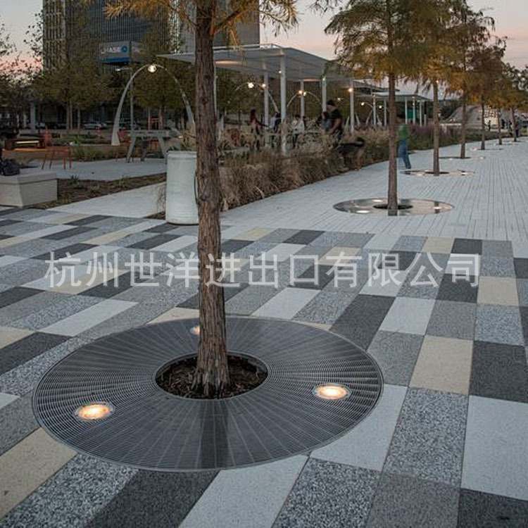 可大量供应不锈钢耐候钢护树板树池盖板树围多造型树池篦子