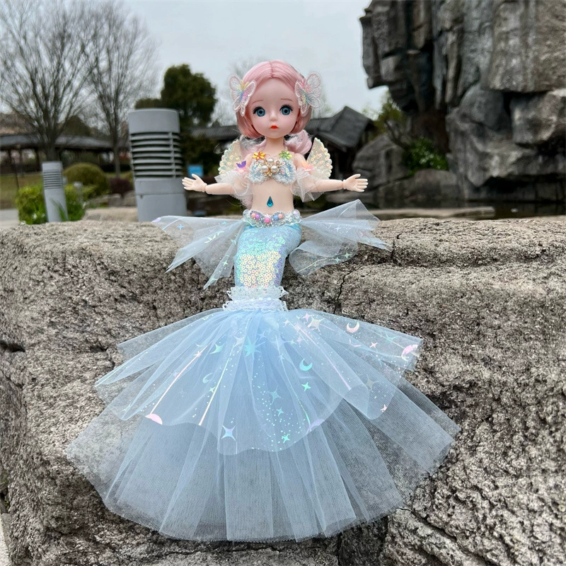 Doll, children's toy, 12 inch, mermaid, Birthday gift