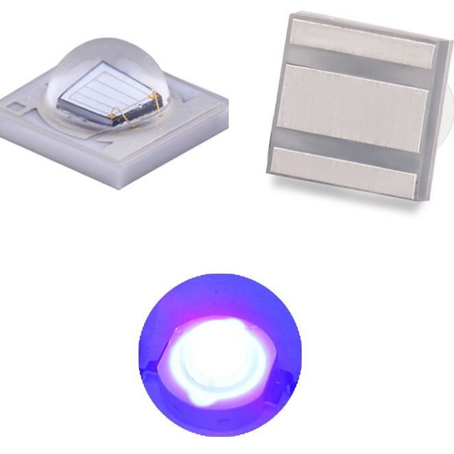 3535�Ϲ���ƬLED����370nm�����Ϲ��鱦��������1W�Ϲ�led����