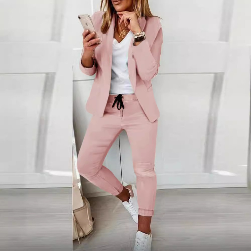 2025Wish Amazon Independent Website New Casual Fashion Suit Women's Suit