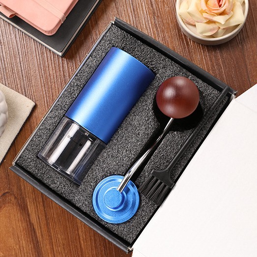 Cnc Manual Coffee Grinder with All-Aluminum Casing, 420 Stainless Steel Grinding Core, Conical Blade Disc, Cross-Border Cnc Manual Coffee Grinder with All-Aluminum Casing, 420 Stainless Steel Grinding Core, Conical Blade Disc, Cross-Border