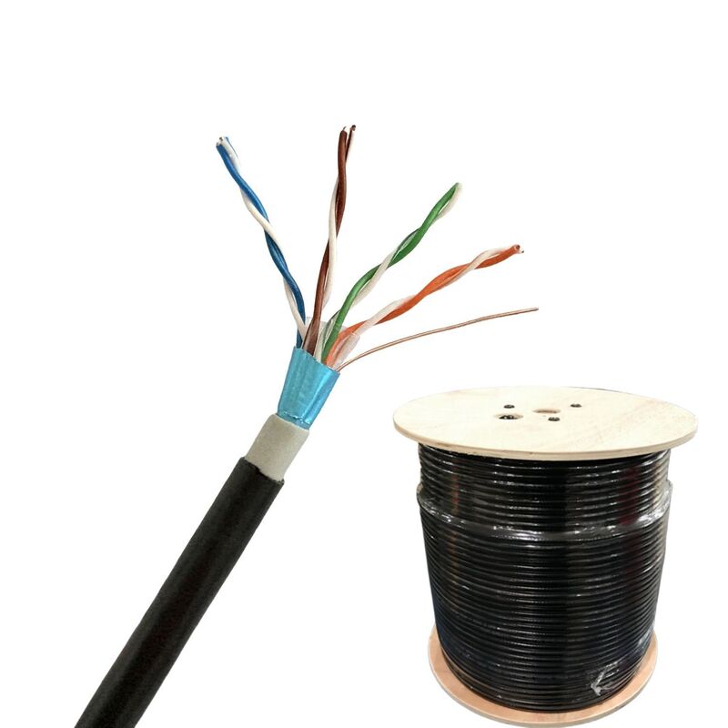 Outdoor LAN Cable, outdoor Category 5 and 6 network cable, Fluke tested, PE sheath, UV resistant Outdoor LAN Cable, outdoor Category 5 and 6 network cable, Fluke tested, PE sheath, UV resistant