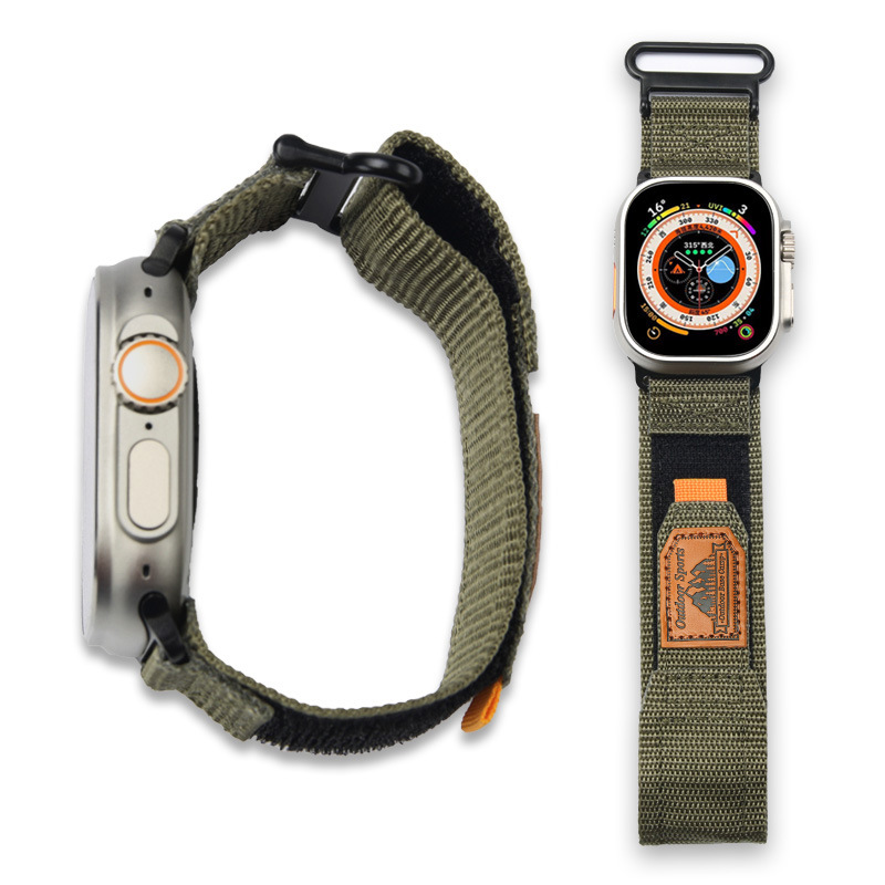 Curea de ceas de vânzare fierbinte seria iwatch sporturi în aer liber nailon multicolor curea impermeabilă opțională cu accesorii de asigurare a calității_voghion.com