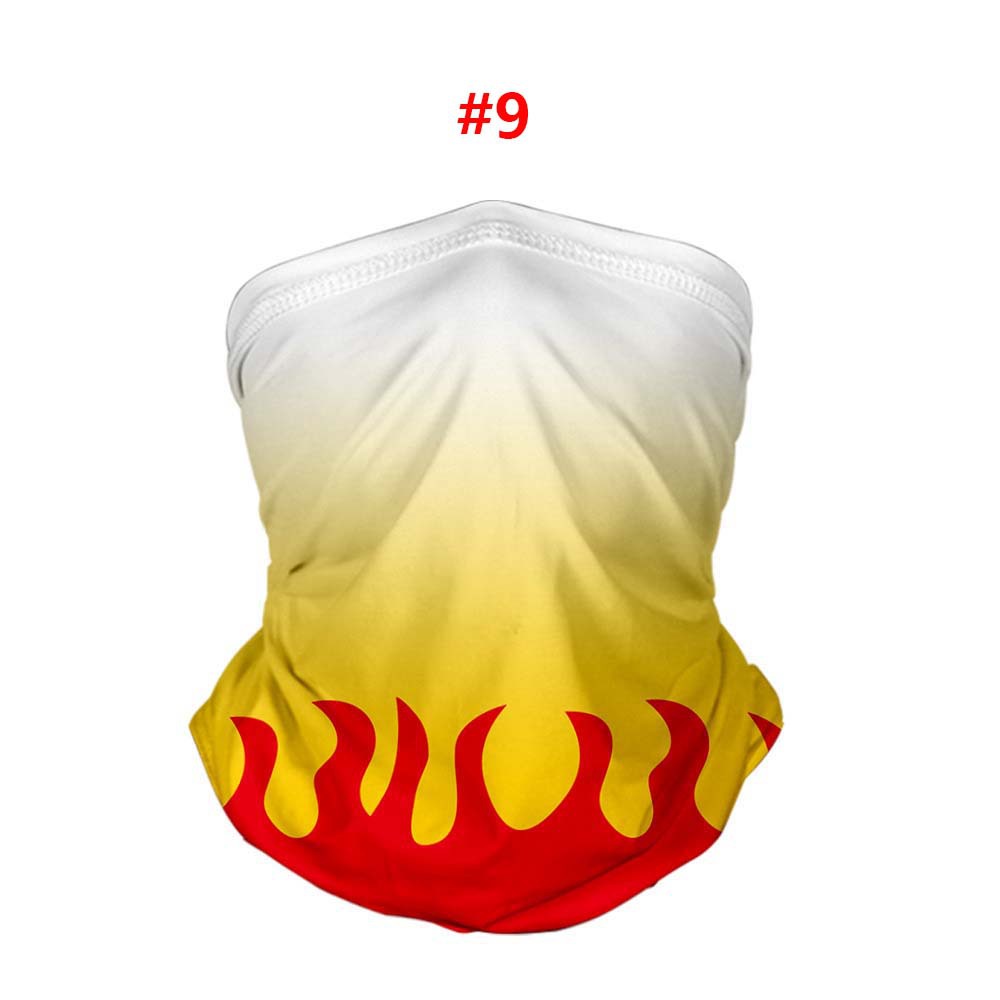 Pañuelo mágico de anime con estampado en 3D europeo y americano