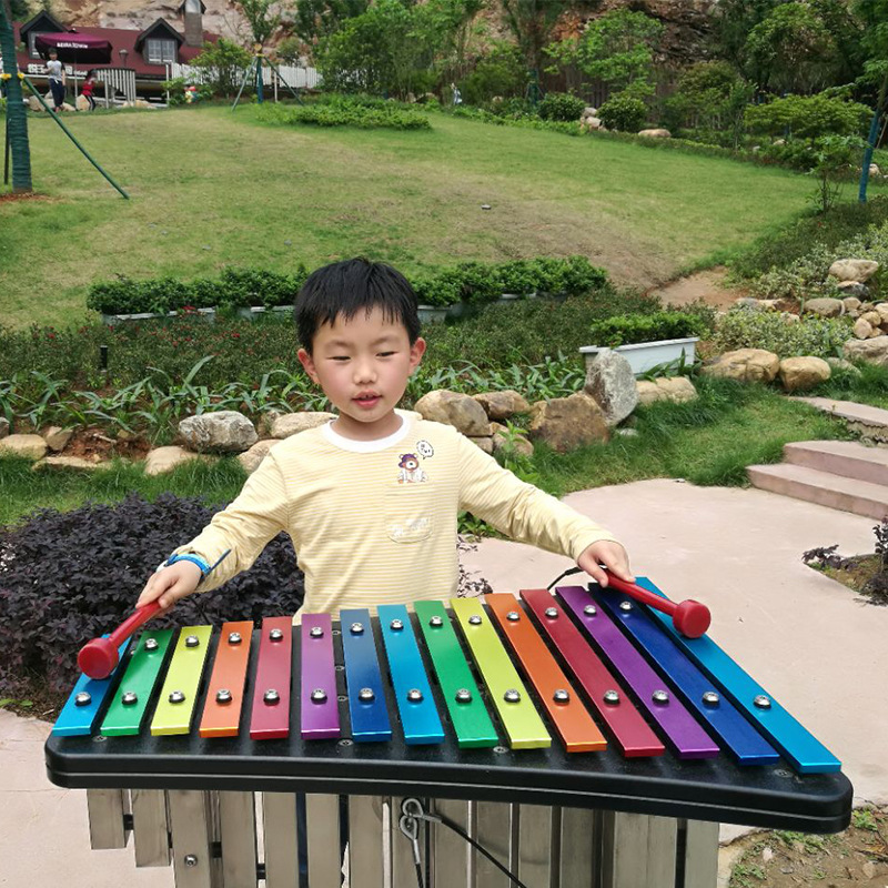 Tobogán de acero inoxidable 304 para exteriores personalizado con orificios perforados, tobogán plano para jardín de infantes, túnel de escalada y deslizamiento para niños, no estándar.