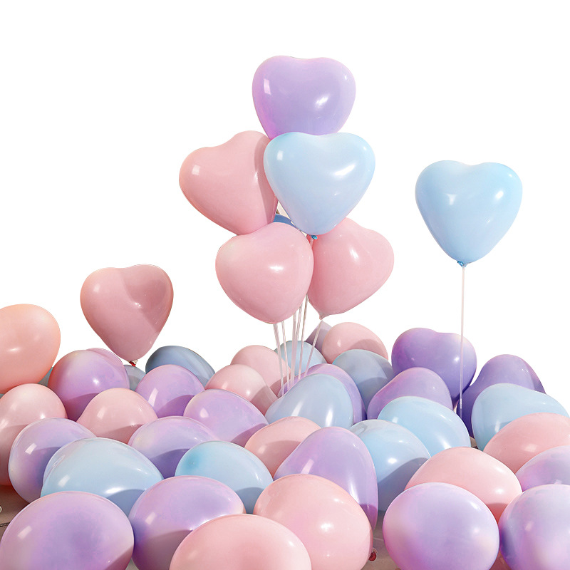 Globo en forma de corazón macarón diseño de boda fiesta de cumpleaños propuesta de matrimonio confesión decoración de globo amor