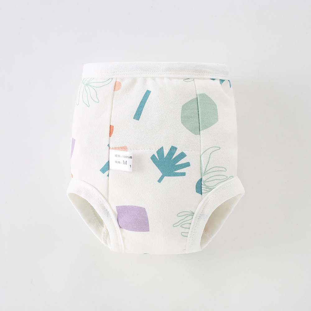 Pantalones de entrenamiento para el aprendizaje del uso del orinal, cubiertas de pañales lavables, pantalones de aprendizaje, pañales de tela para bebé, cubiertas de pañales transpirables, estilo de verano para bebé.