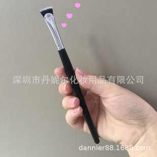Danielle 36 Up and Down Fan Eyelash Brush Flat Head small size Eyebrow Highlight Brightening Multi-Purpose Makeup Tool in stock