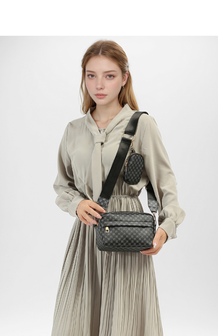 369g Weight Polyester Lining Material Zipper Closure Type Single Shoulder Strap Strap Type Square Bag Bags Type Daily Occasion PU Material Women's Backpack Backpack Argyle Pattern All Seasons Season Women's Gender Elegant, Vintage Style Style Square Shape Women's PU Argyle Elegant Vintage Style Square Zipper Square Bag 15