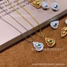 ��Ȼ���ꖾG���J����S925�y�Ƕ���D�߱���ʯ�朶Y��Ů���l