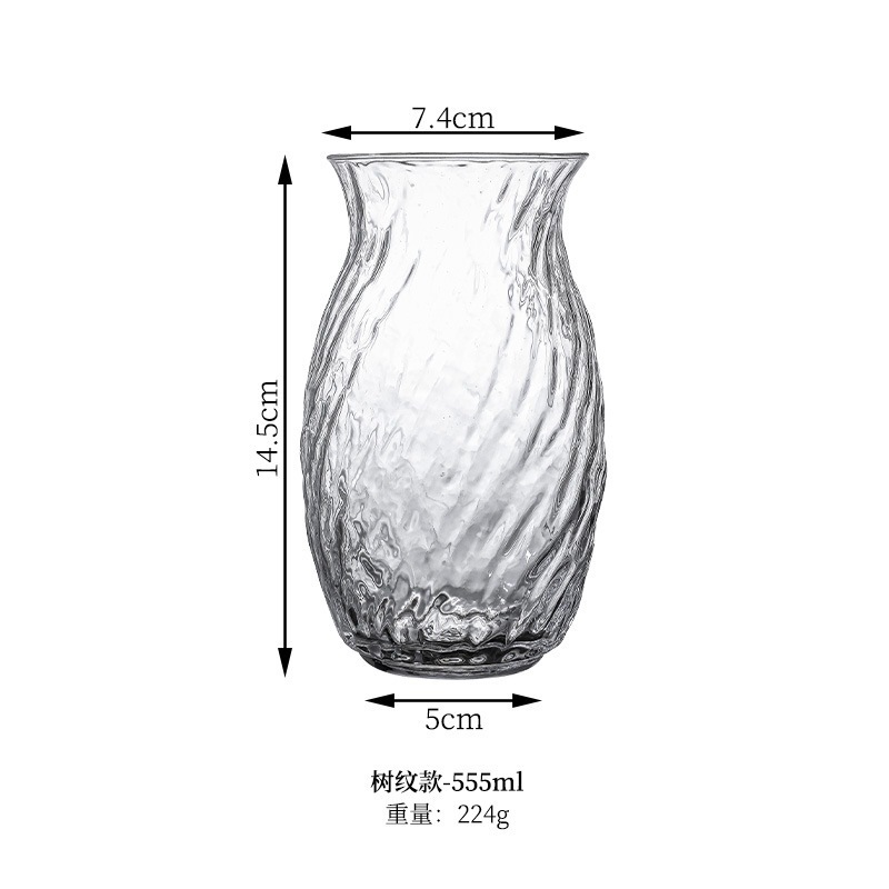 Vaso de cóctel creativo de gran capacidad taza de té de fruta taza de jugo taza de bebida taza de vidrio taza de mezcla de vinos