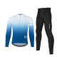 Bicycle Riding Suit Mountain Road Bike Men's and Women's Riding Long Sleeve Pants Thin Quick-drying suit Bicycle Suit Pants
