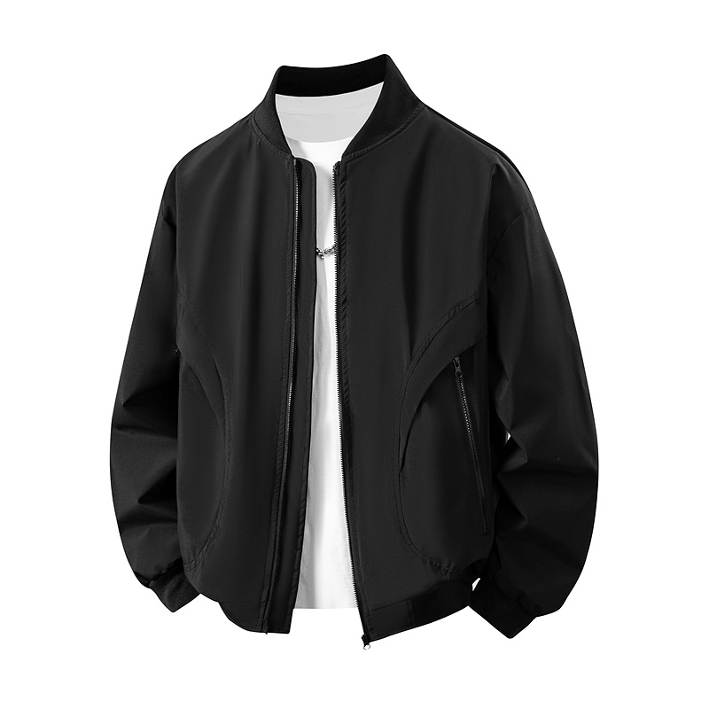 Chaqueta transfronteriza para hombres primavera y otoño estilo coreano delgado chaqueta de béisbol universal chaqueta de tamaño grande para hombres chaqueta de comercio exterior