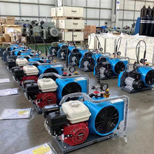 6.8L/9L气瓶用汽油款空气呼吸器充填泵NRW-100GG空气呼吸器充气泵