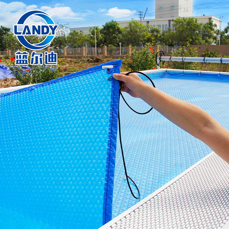 pool bubble cover厂家直销泳池盖布 水池防护罩安全罩 隔热保温
