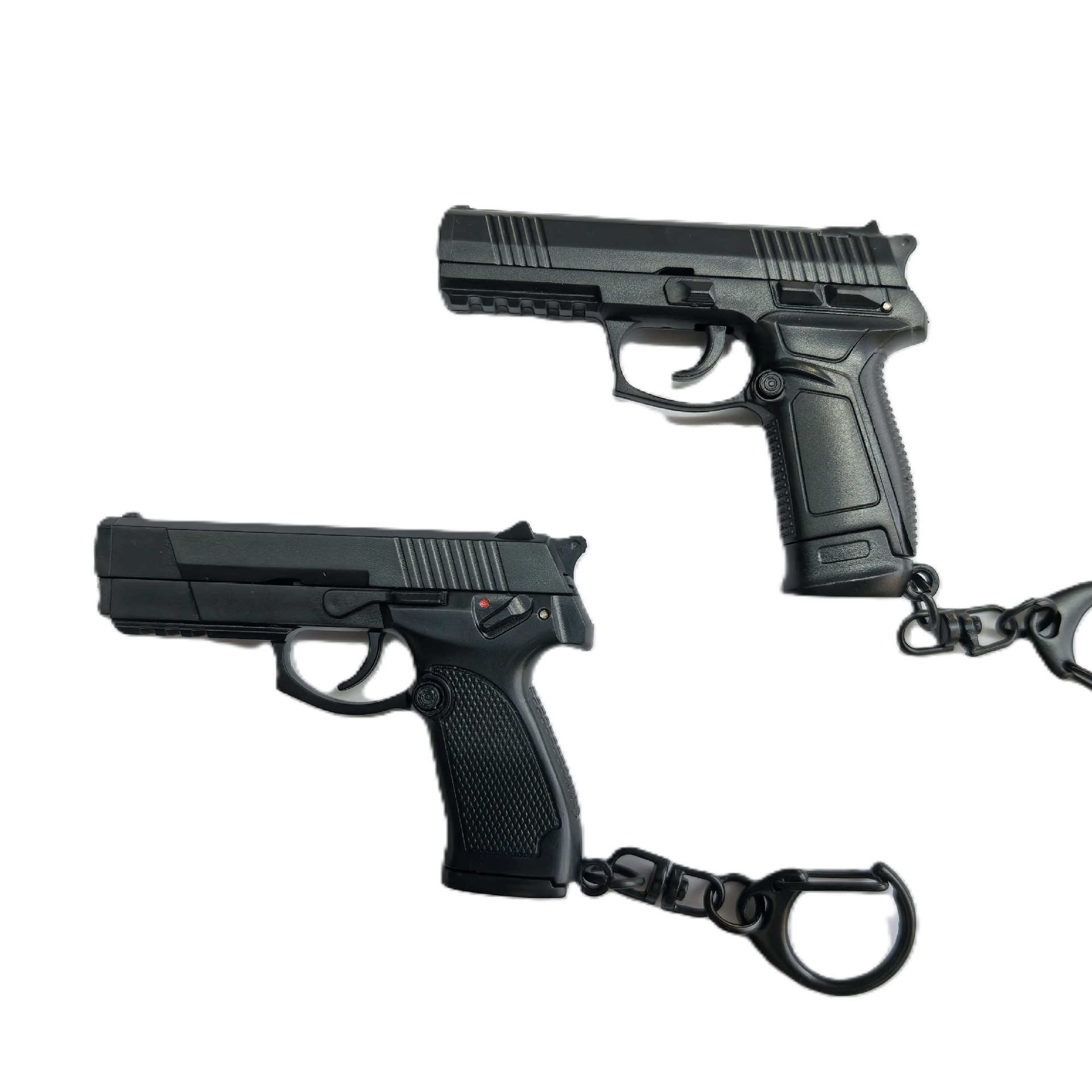 1:3 pequeño desmontaje modelo de aleación pistola de juguete tipo 92 llavero pequeño colgante de metal regalo comercio exterior transfronterizo