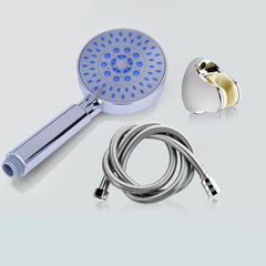 Bathroom simple five-speed adjustable shower head hand shower set shower shower head wholesale nozzle