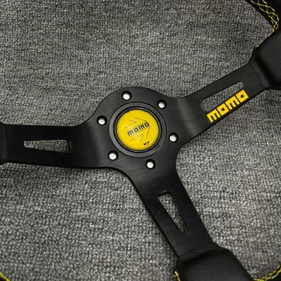 deep concave steering wheel, Steering wheel