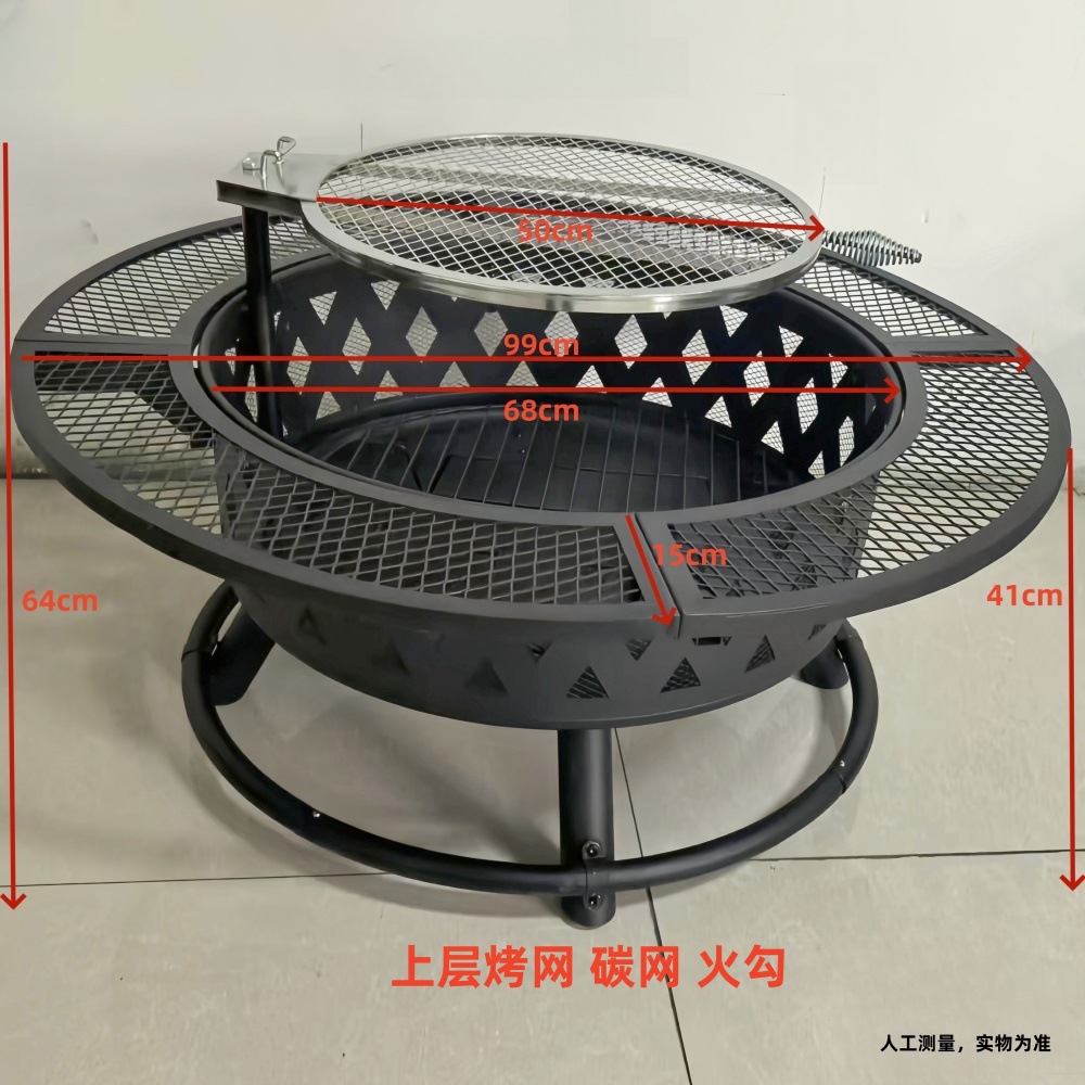 Parrilla de barbacoa al aire libre parrilla de barbacoa hogar horno de leña horno de calefacción patio horno de cocina horno de cocina de té conjunto mesa de fuego de carbón