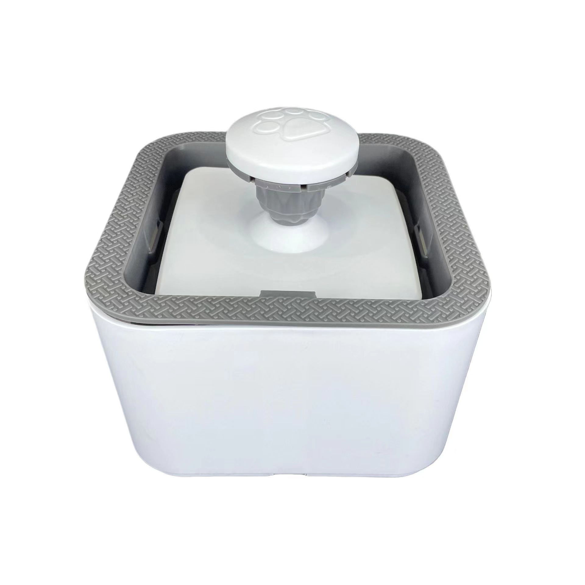 Fuente de circulación automática transfronteriza, dispensador de agua para mascotas, dispensador de agua para mascotas inteligente de gran capacidad de plástico para perros y gatos