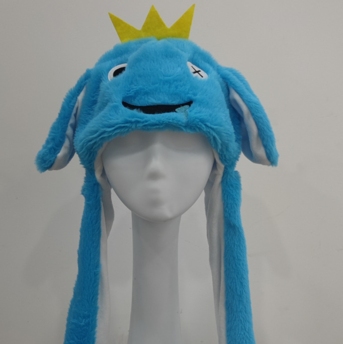 Una variedad de sombreros de vibrato, sombreros de airbag, sombreros de orejas de conejo, pellizcar las orejas se moverá, sombreros luminosos de colores transfronterizos image 88