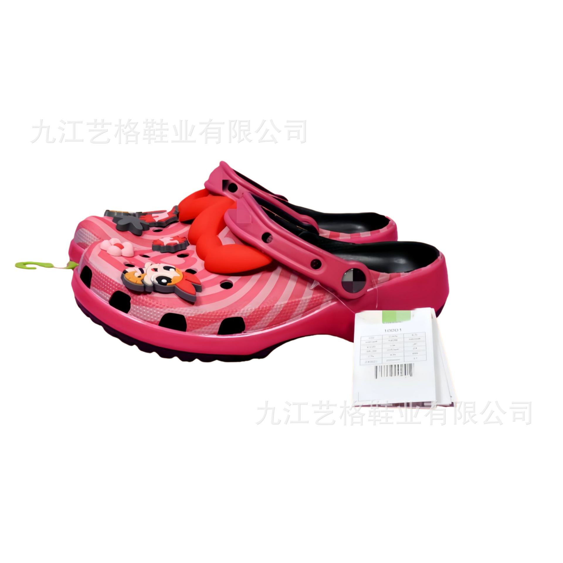 Jia Jia super policía impermeable super agujero zapatos zapatillas de cabeza zapatillas de playa de la pequeña fábrica de zapatos de policía image 2