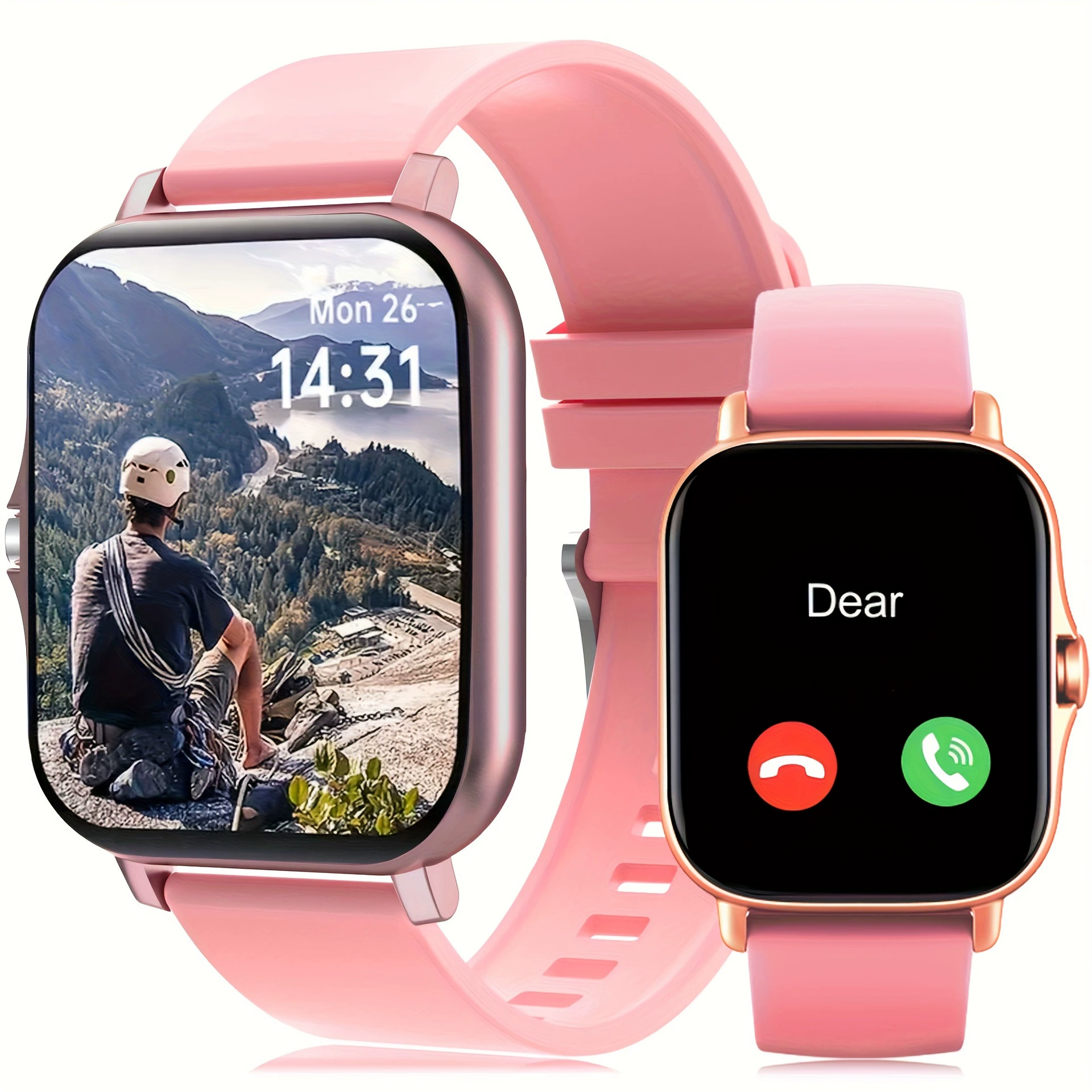 Новые многофункциональные умные часы 1.83 дюйма с сенсорным экраном