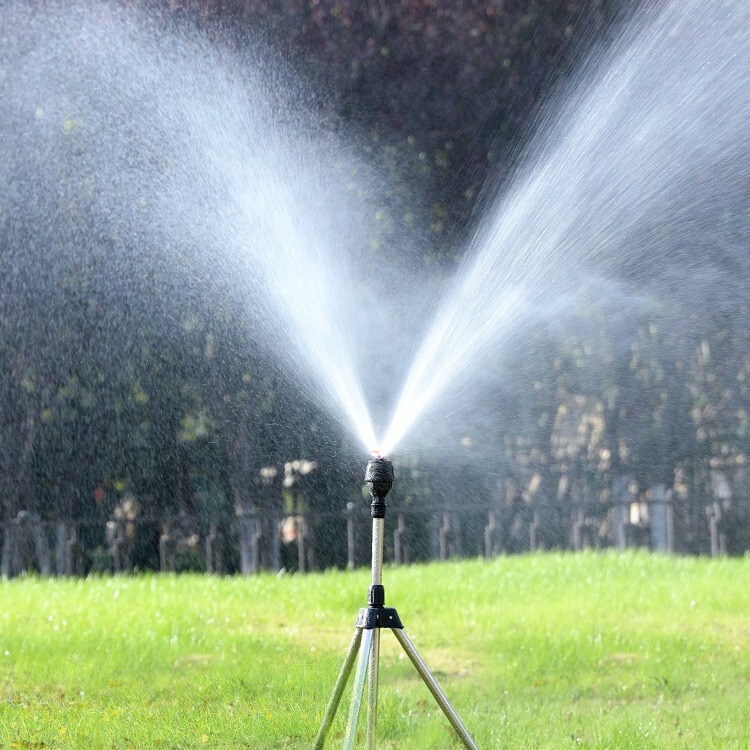 Automatic rotating sprinkler tripod irrigation garden watering artifact greening lawn 360 degree Meg sprinkler Automatic rotating sprinkler tripod irrigation garden watering artifact greening lawn 360 degree Meg sprinkler