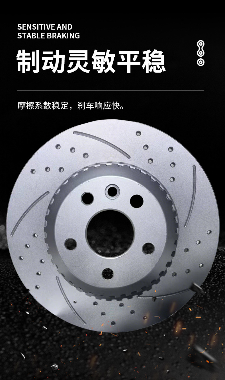 Manufacturer wholesale of auto parts, brake discs and brake drums suitable for Toyota Corolla models
