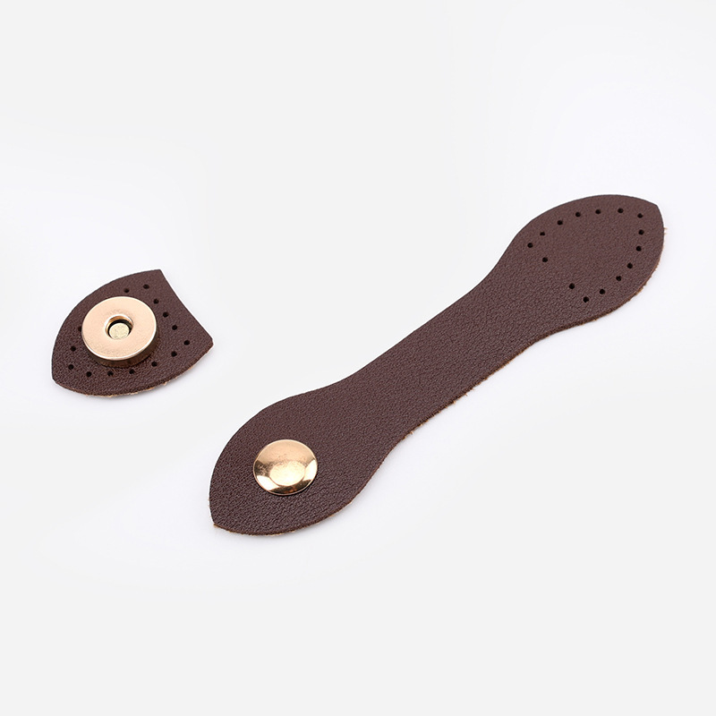 マルチカラー磁気ひょうたん型バックル DIY 多用途シンプルなステッチレザースナップバックルバッグハードウェアアクセサリー在庫あり|undefined