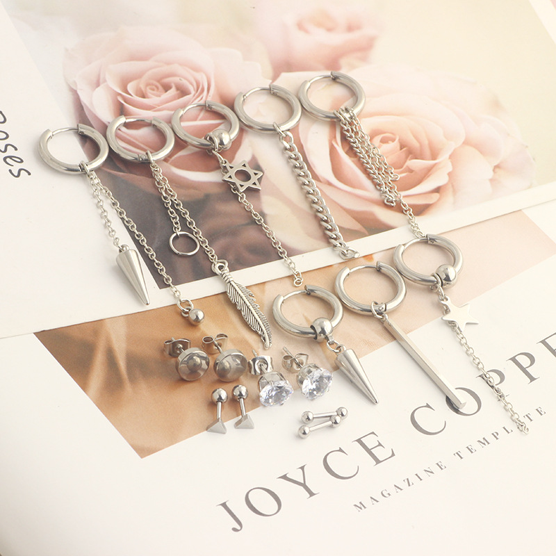 Labret piercing jewelry detail image