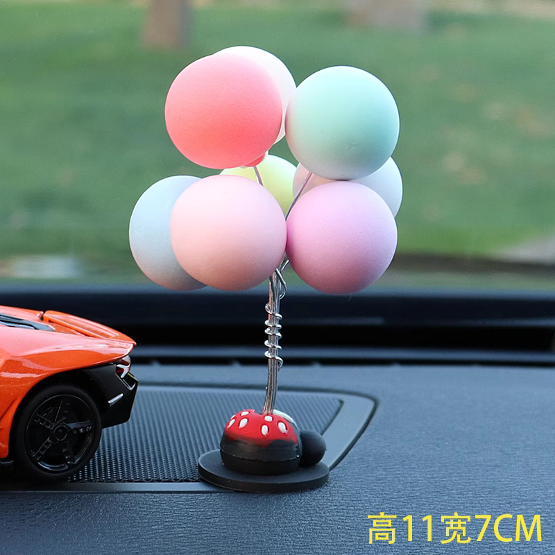 2024 nueva decoración de coche de gato lindo, pantalla de consola central del coche, artículos de decoración interior del coche femenino
