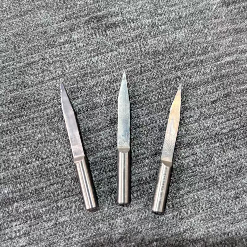 数控雕刻机刀具源头厂家钨钢4mm锥度尖刀平底尖刀生产代加工批发