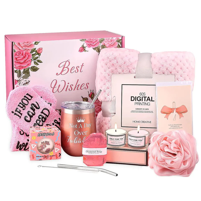 Creative Gifts Relaxation Aromatherapy Stress Relief Spa Gift Box Get Well Soon Women Cross-Border Gifts